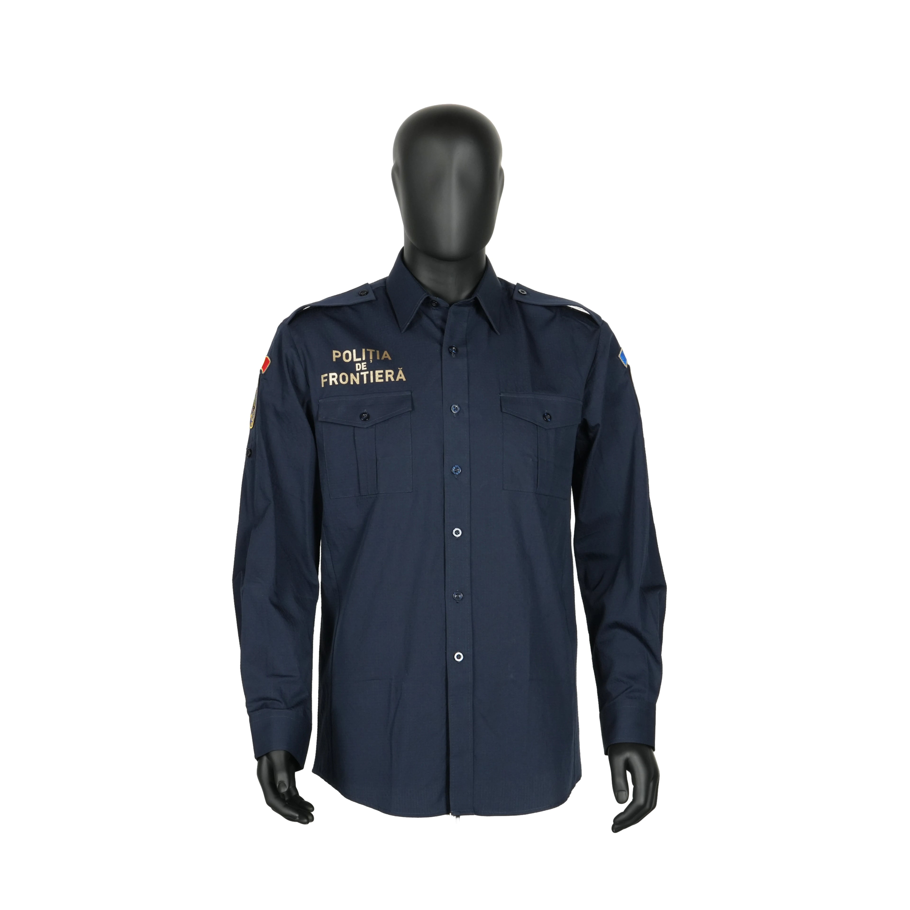 Vanda Long-sleeve Shirt With Lapels Style of Autumn Uniform Smart Casual Uniform Shirt