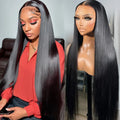 Raw Indian Hair Products Straight Wigs Human Hair Lace Front Swiss Hd Lace Wig for Women Human Hair Wigs