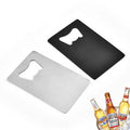 Personalized Stainless Steel Bottle Opener Card Shape Beer Bottle Opener Bar Tool Multipurpose Credit Card Beer Opener