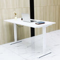 Best Motorized Standing Ergonomic Electric up and Down Desk Go up and Down Table Office Furniture Metal Adjustable Height Office MegaBDM