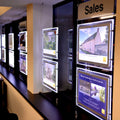 Hanging Store Show Screen Led Transparent High Brightness Ultra Slim Advertising Shop Digital Display Window Signage