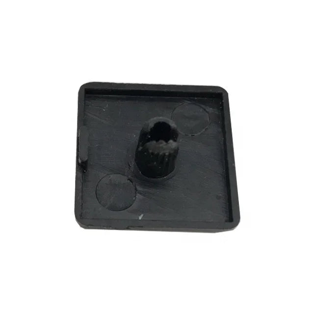 2020 Black Aluminum Profile with Slot 6 Nylon End Cap Sealing Cover Fastener