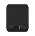 Black Food Scale Multifunctional High Accuracy 10kg Grams Ounces Stainless Steel Digital Kitchen Food Scale 5kgX1g