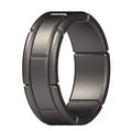 Hot Sale Breathable Silicone Wedding Rings Wedding Bands for Men