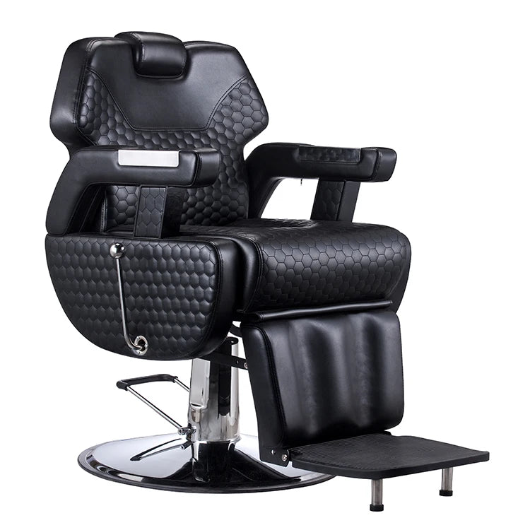 For Beauty Synthetic Leather Durable Salon Chairs with Hydraulic Pump for Modern Barber Shop and Salon Furniture