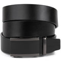 Genuine Leather Cowhide Belt Man Automatic Buckle Ratchet Belts for Men LQbelt Factory Waistband Wholesale Custom LOGO