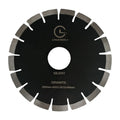 CHANGLI 250mm Industrial OEM High Frequency Welded Diamond Saw Blade for Concrete Rock Granite Stone Cutting