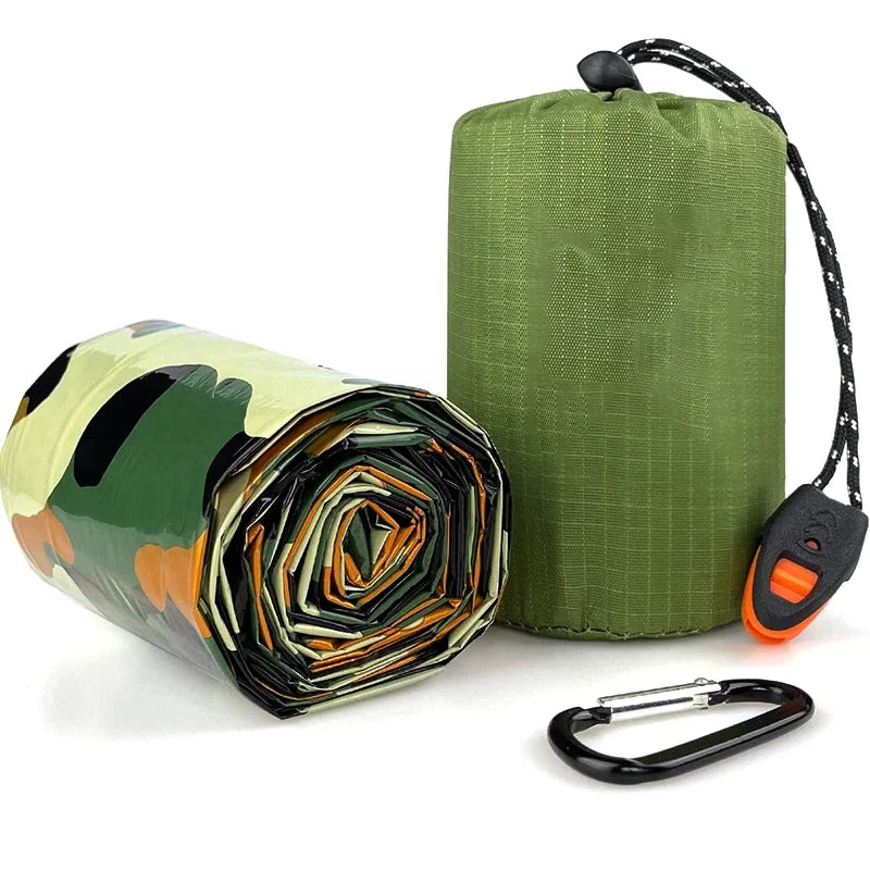 Backpacking Ultralight Waterproof Thermal Emergency Survival Shelter Sleeping Bag