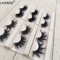 Wholesale Mink Lashes with OEM Box 3D 25mm Fluffy Real Mink Eyelashes
