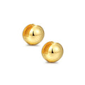 High Polishing Simple Design Statement Earring Gold Korean Earrings for Women 2021