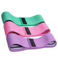Colored Hip Bands 3 Piece Set Sports Resistance Hip Circle Resistance Ring Exercise Power Bands