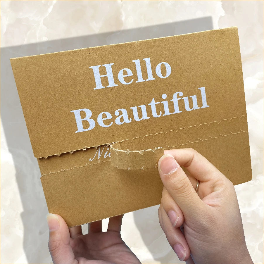 Unique Tear Open Shipping Mailer Box Postal Mailing Boxes with Adhesive Tear Strip for Gifts