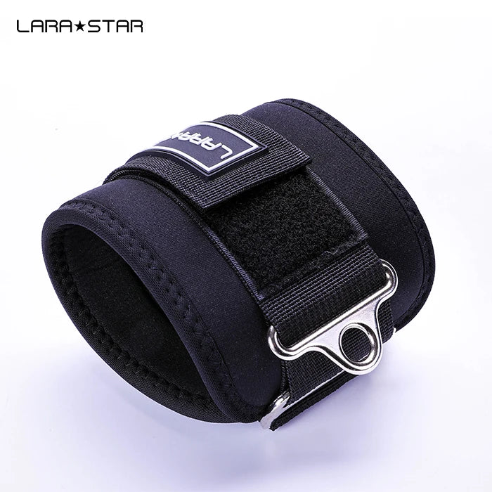 LS0126 Premium Neoprene Padded Ankle Straps Fitness Cable Machines for Kickbacks Glue Workouts Leg Extensions Curls Hip