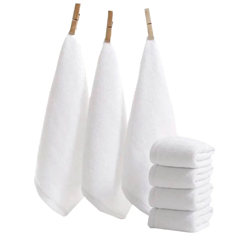 700GSM Newborn Baby Pure Cotton Bath Towel Woven Square with Solid Color for Hotel Use