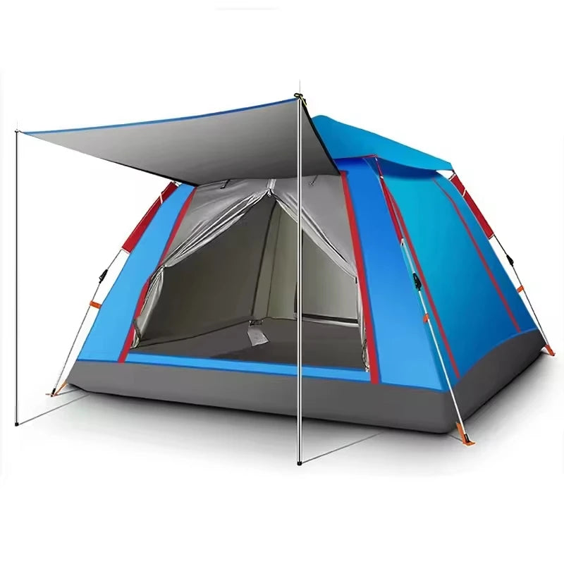 Automatic Folding Tent POP up 2-4 Persons Outdoor 210D Oxford Cloth Waterproof  Camping Tents  With Storage Bag for Sale