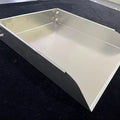 Customized Size and High Temperature Resistance 800 Degree  Stainless Steel Tray Barbecue Grill Pan Rectangle Trays Oven