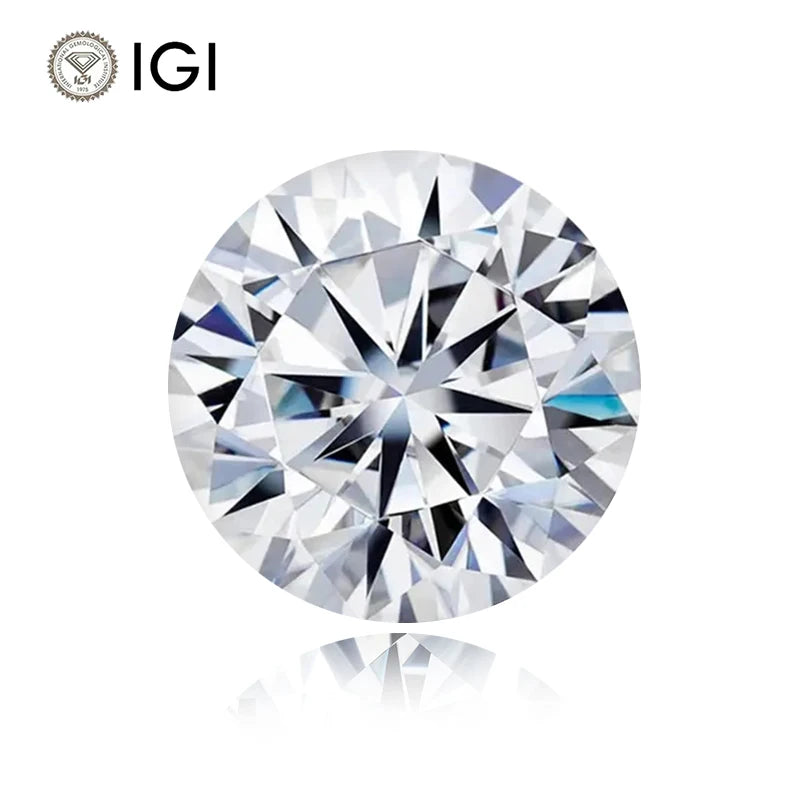 Starsgem Hot Sale Diamond Lab Made Diamond With IGI Certificate 1ct D Vs Vvs HPHT CVD Lab Grown Diamond