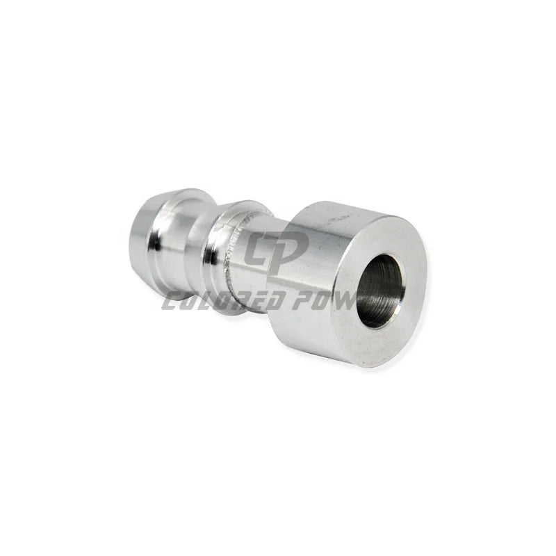 Hot Sale Polished Aluminum Hose Barb Weld Bung Fittings Connector Nipple High Pressure Oil Cooler Turbo Charger Braking Weldable