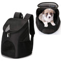 Best Small Black Airline Approved Designer Front Facing Travel Little Dog Carrier Backpack for Hiking