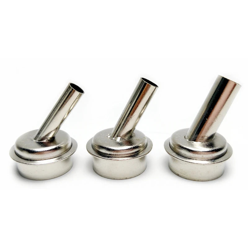 3pcs 861 Degree Angled Nozzle 6/7/9mm Hot Air Spray Gun 45 Degree Angled Nozzle for Heat Gun Product Heat Guns