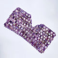 Huiying Wholesale OEM Crystal Anti Wrinkle Amethyst Gem Eye Mask