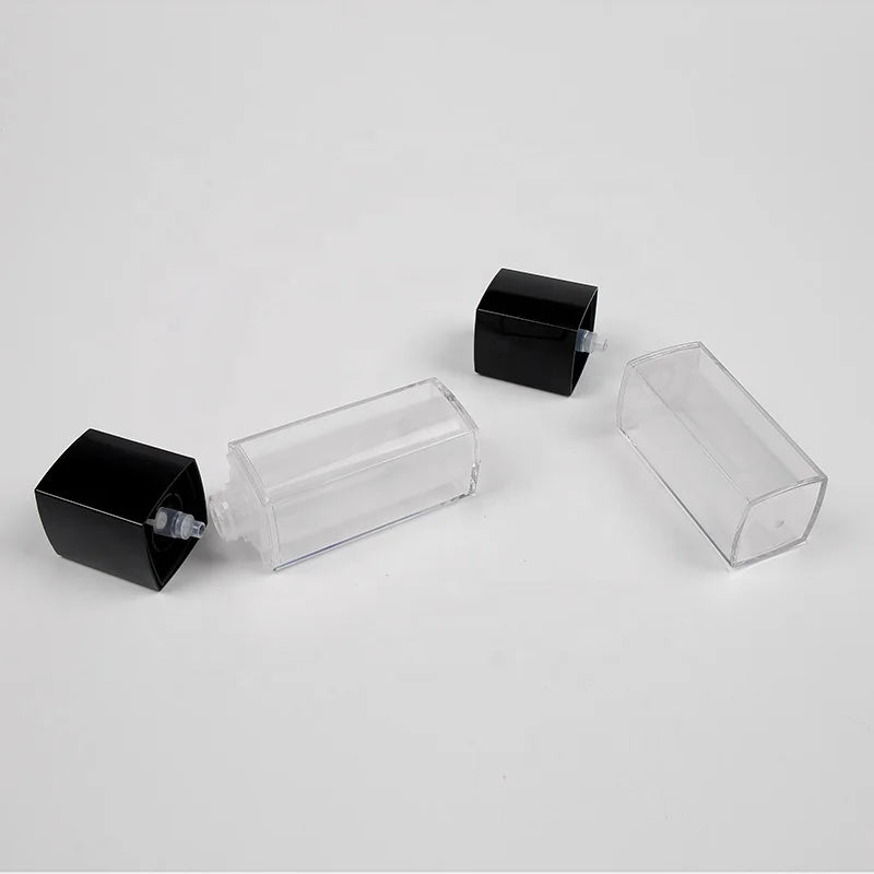 Customizable Empty Free Sample 10000pcs 30ml Acrylic Pump Head Vacuum Bottle Foundation Bottle