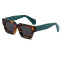 DOISYER New Fashion Oversized Pilot Sunglasses Custom Logo PC Rectangular Shades Square Sun Glasses for Men and Women
