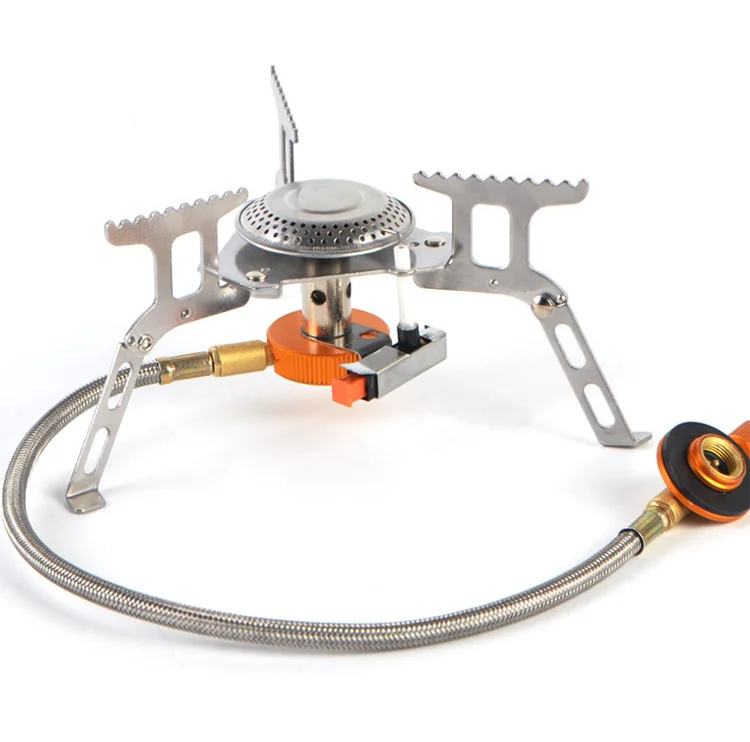Outdoor Portable Folding Camping Split Gas Stove With Electronic Ignition