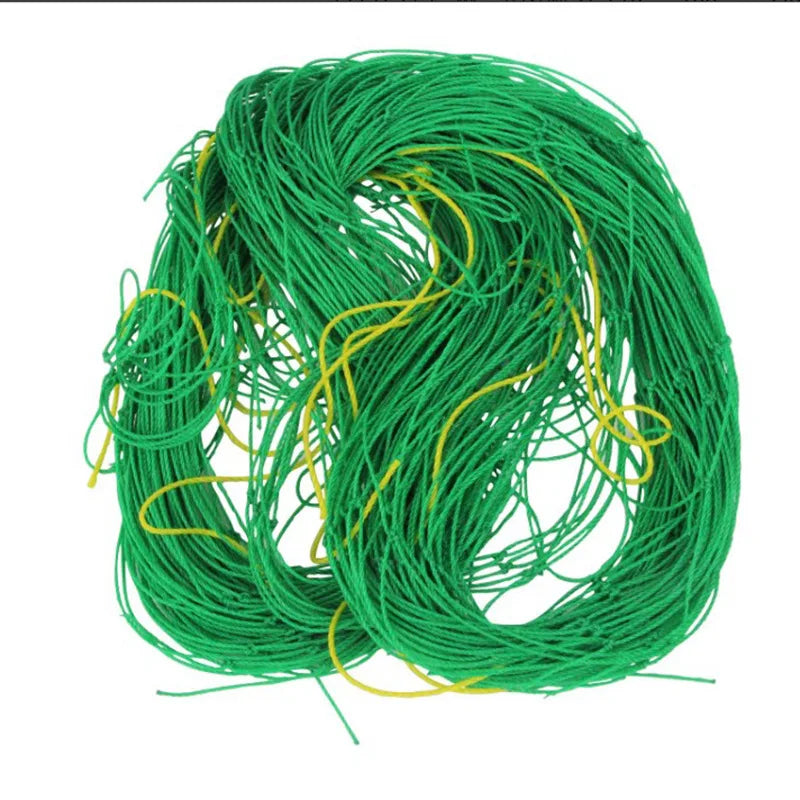 Highly Strength Plastic Trailing Plants Supporting and Hanging Green Color Cucumber Vertical Growing Climbing Net
