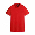 Men's 100% Cotton Quick Dry  T-Shirt Button Customizable Embroidered Short Sleeve Solid Print Golfers' Silk Knitted Fabric