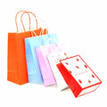 Popular Cartoon Embossed Recycled Cards Handbag Birthday Gift Bag Custom Students As Gifts Thickened Durable Color