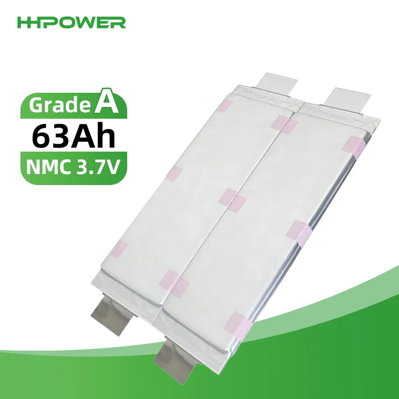 LI-NMC Lithium Ion Pouch 38ah 46ah 50ah 63ah 68ah 72ah 78ah 3.7v Li-polymer Battery MegaBDM