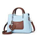 Versatile New Contrasting Color Fashionable Retro Simple Elegant Temperament Casual Women's Shoulder Bags