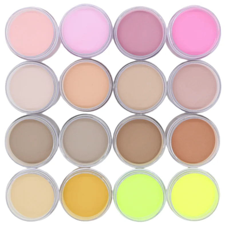 Free Sample Stunning 92 Colors Acrylic Powder 56g 2oz French Nail ELLIS NAIL Non-Toxic