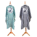 OEM Custom ISO BSCI Certified Polyester Waterproof AZO FREE Eco-friendly Hair Salon Barber Cutting Cape Full Printing Designs