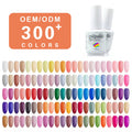 Newest Colors Professional Nail Salon Use Salon Products French Nude French White Super Snow White Color Uv Nail Gel Polish Set