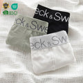 Wholesale Custom Logo OEM Factory Sport Style Breathable Cotton Wide Band Calzoncillos De Hombres Men Underwear Briefs for Men