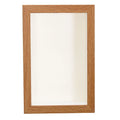 4x6 Inch Customized Wooden Glass  Storage Box Frame 3D Shadow Box