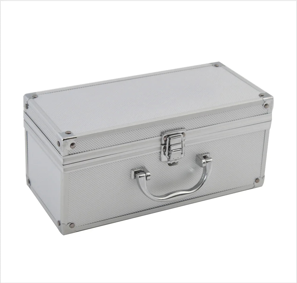 China Factory Travel Luggage Suitcase Aluminium Custom Carrying Case with Foam