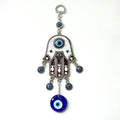 Turkish Blue Eye Jewelry Fatima'S Hand Alloy Pendant Home Office Wall Decoration