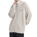 Fashion Embroidered Turtleneck Zipper Cardigan Sweater Men's Autumn and Winter New Loose All-match Outer Wear Knitted Cardigan