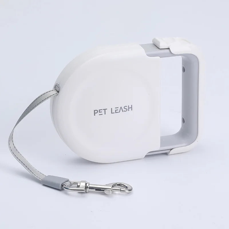 Pet Leash Retractable Handle Dog Walking Automatic Retractable Towing Belt Portable 5-meter Dog Chain Dog Rope