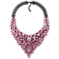 Custom Luxury Crystal Necklace Exaggerated Dinner High-end Necklace Female Clavicle Chain