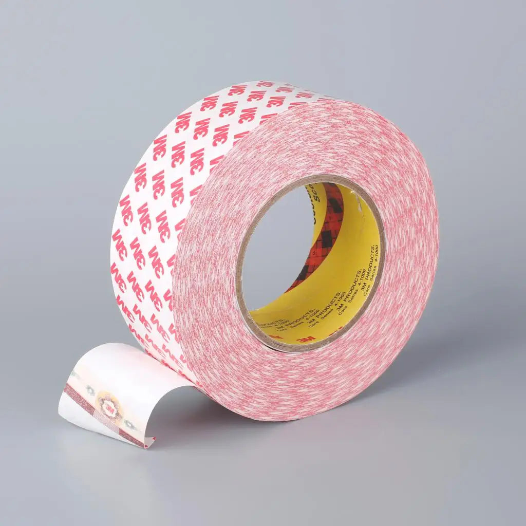 3M 55236 Non Woven Paper Double Acrylic Adhesive Tape 3 M Double Cotton Paper Tissue Adhesive Tape for Foam Bonding