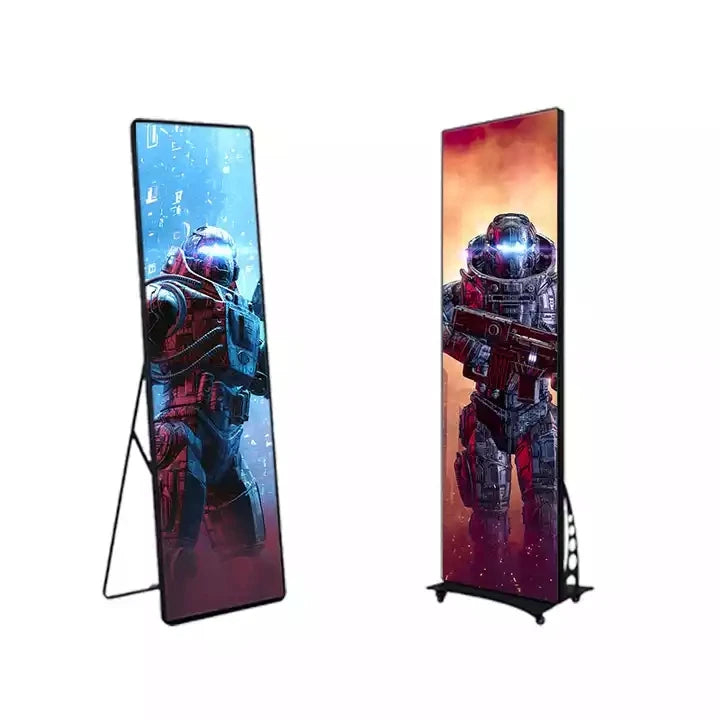 P1.5 P1.86 P2 P2.5 Digital Led Poster Display Wifi Control Poster Led Display Light Pole Led Display Screen for Advertising