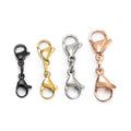Hot Sale Double Opening Lobster Extender Necklace Clasp Connector Bracelet Extension for DIY Jewelry Making Women Girls