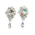 Shiny Crystal AB Aurore Boreale Color Rhinestone Brooch Pin for Garment Wedding Party and Social Event Accessories