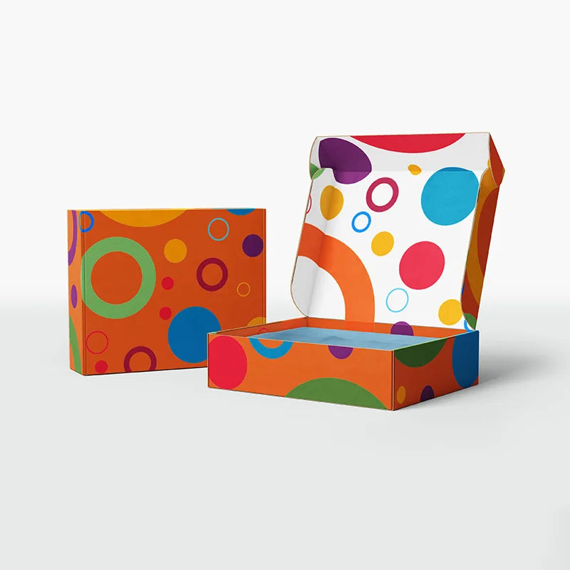 Eco Friendly Packaging Corrugated Small Carton Clothes Gift Mailer Box Hair Extensions Rigid Luxury Gift Paper Box