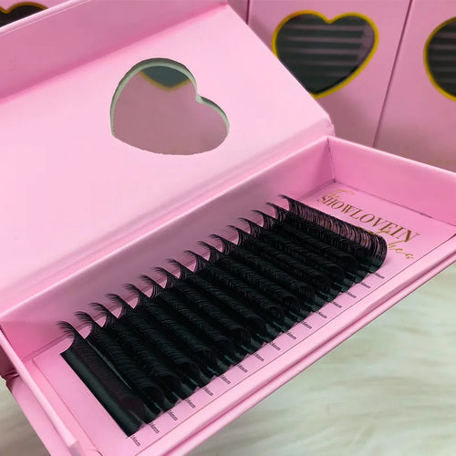 0.03 05mm Silk Matte Black 0.05 Synthetic Hair Cashmere Volume Eyelash Extensions Jet Black Cashmere