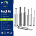 High Precision Tapered Punch Pins and Dies SKD11 SKH51 Straight Mold Metal Punch Pin for Sheet Metal Stamping Custom OEM
